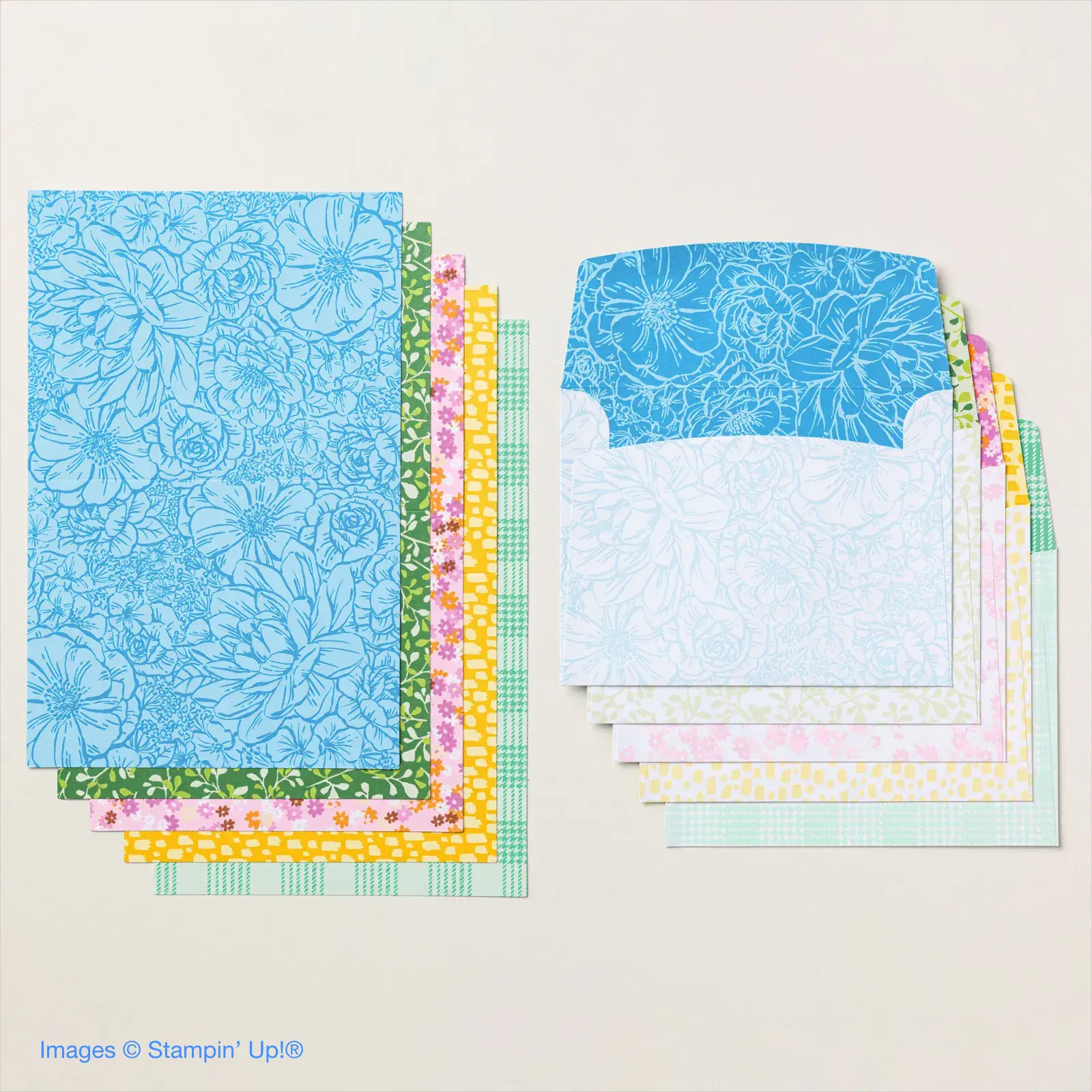 Sunny Springs Cards and Envelopes Copyright