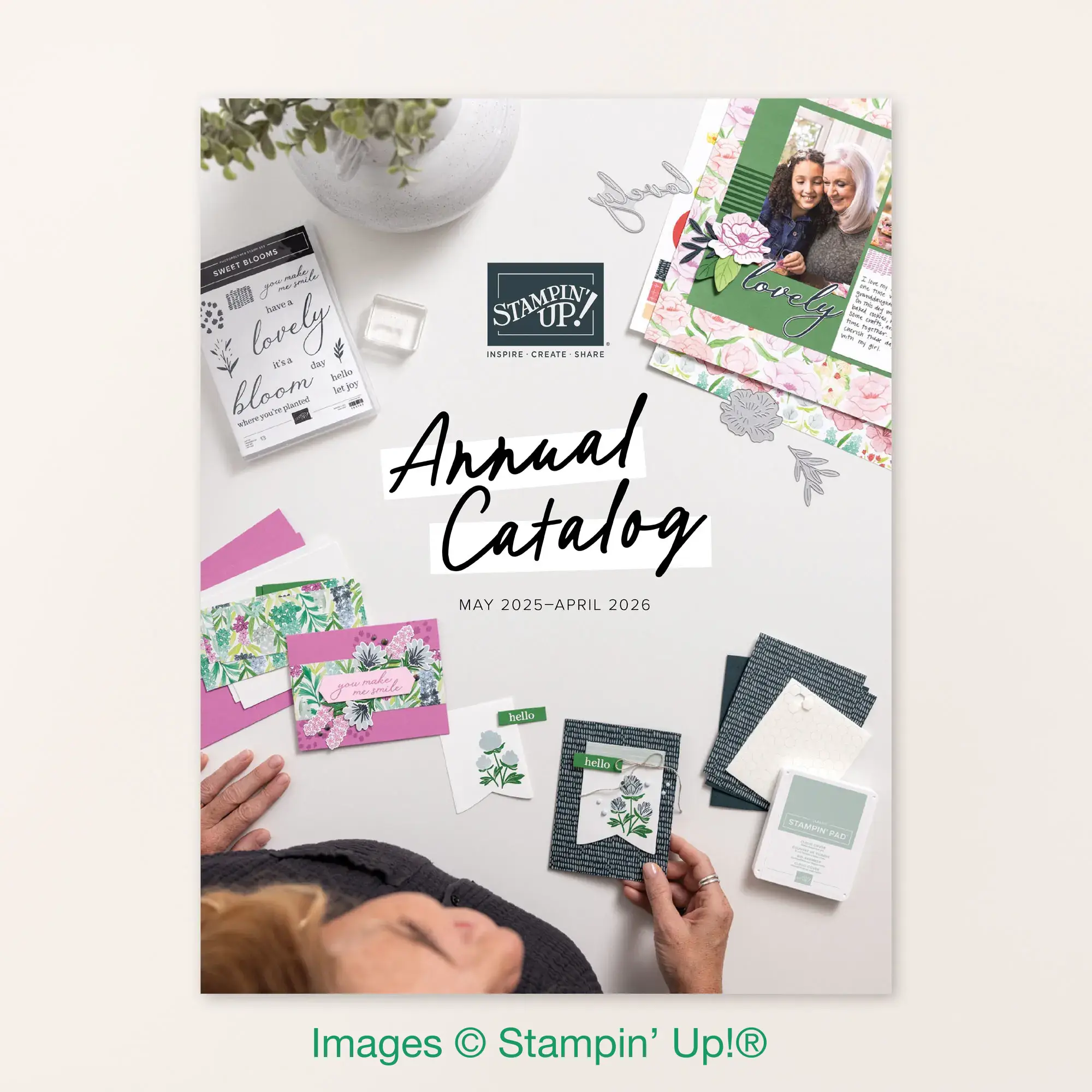 2025 2026 Annual  Stampin' Up Catalog