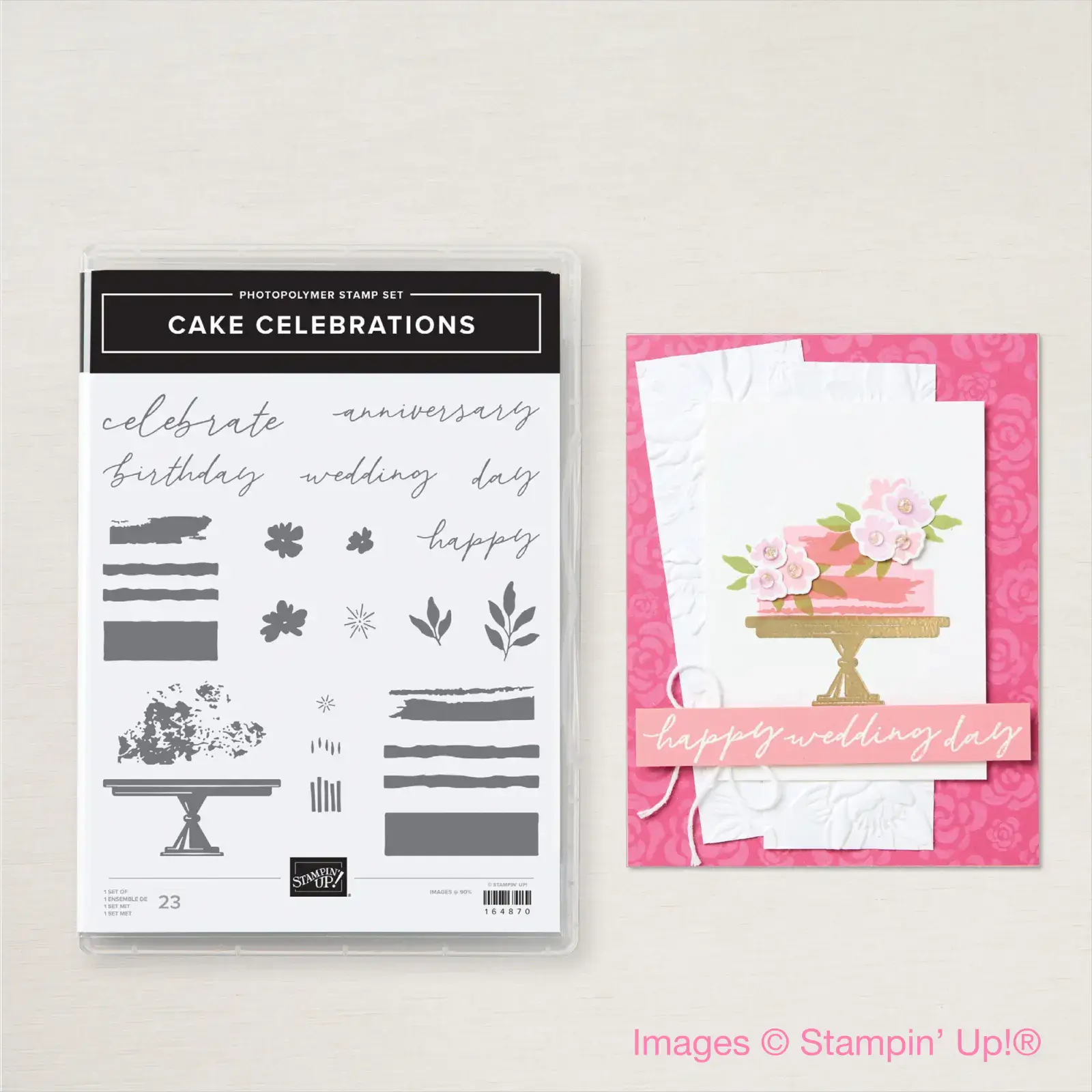 Cake Celebrations Stamp Kit