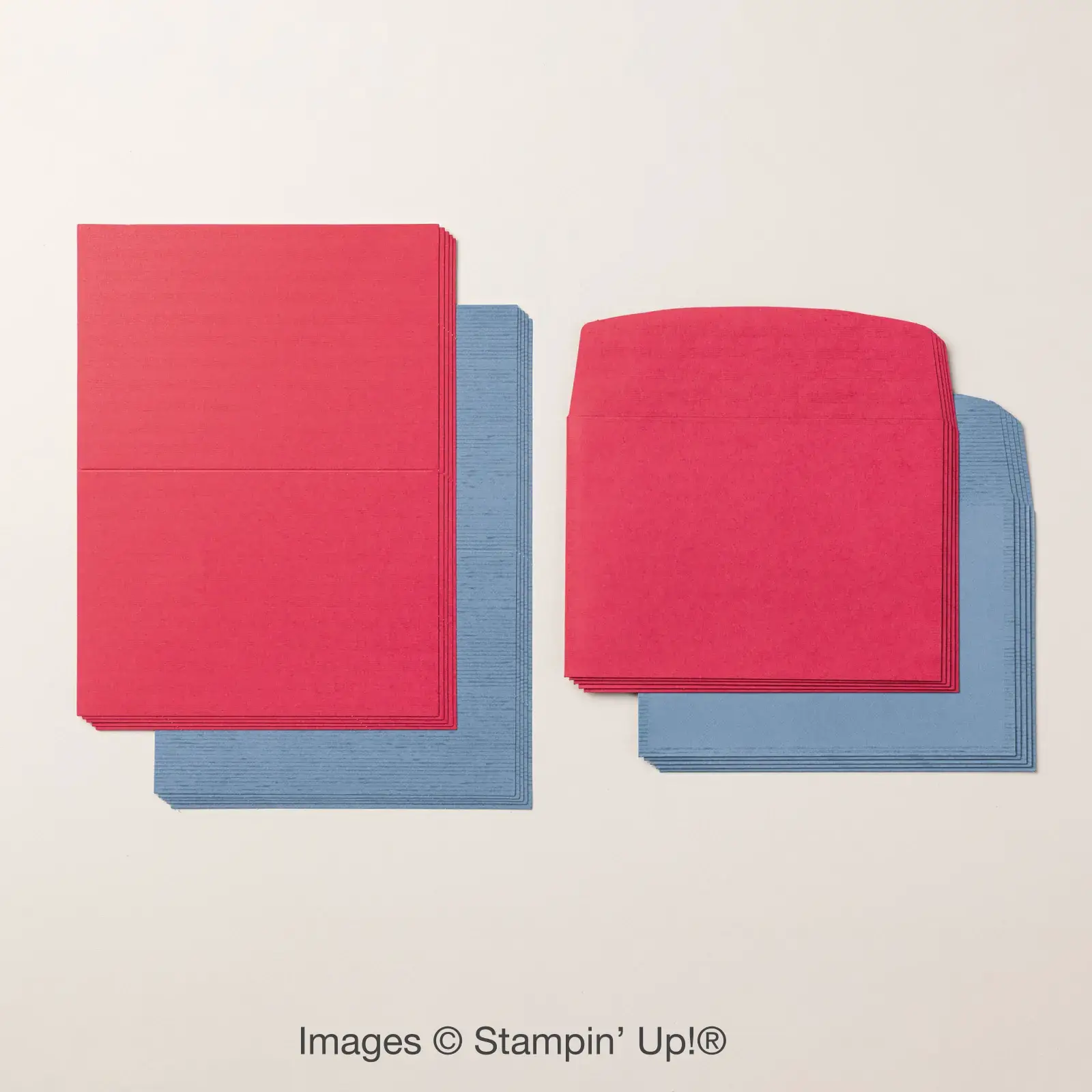 Textured Stripes Cards and Envelopes